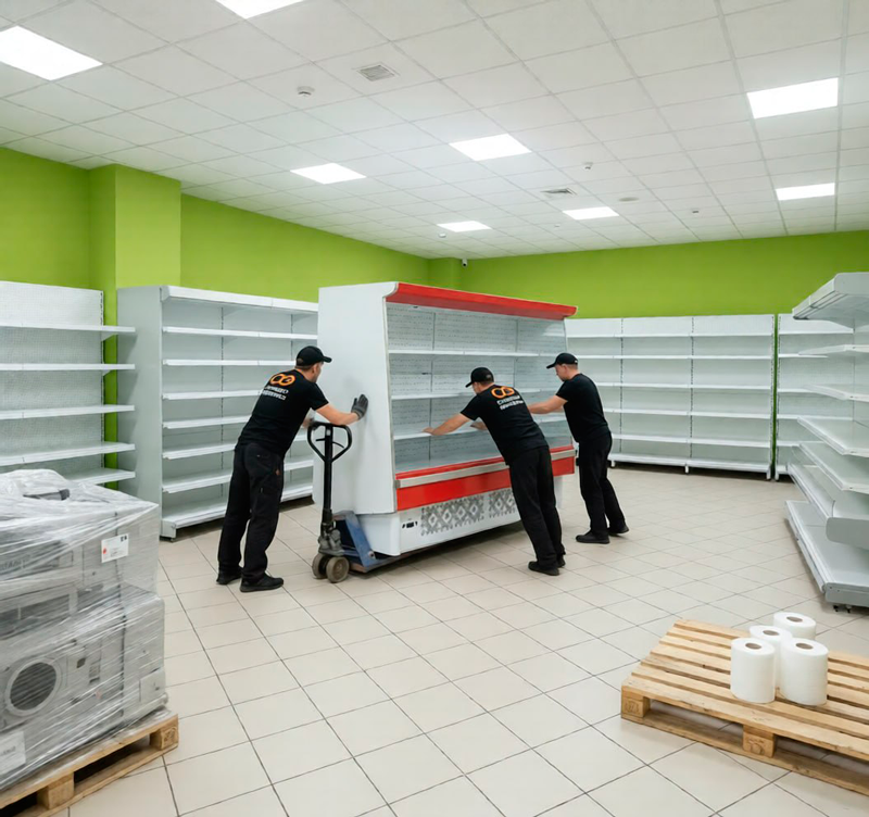 Переезд магазина в Горловке
